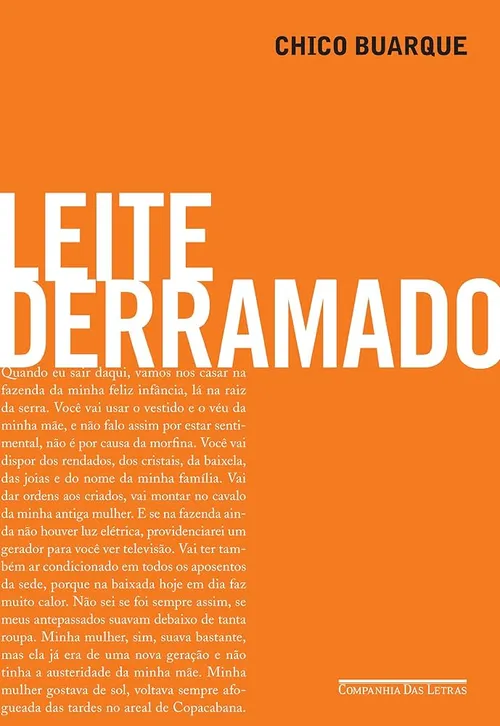 Cover image of Leite derramado